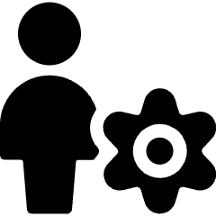 Single Neutral Actions Setting Icon from Ultimate Bold Set