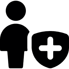 Single Neutral Actions Shield Icon from Ultimate Bold Set