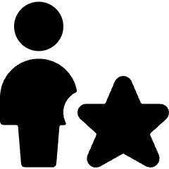 Single Neutral Actions Star Icon from Ultimate Bold Set