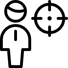 Single Man Aim Icon from Ultimate Light Set