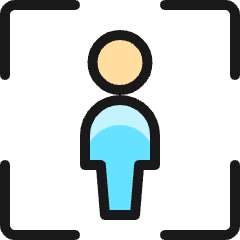 Single Neutral Focus Icon from Ultimate Colors Set