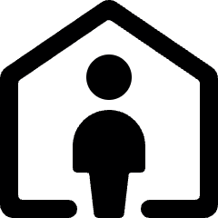 Single Neutral Home Icon from Ultimate Bold Set