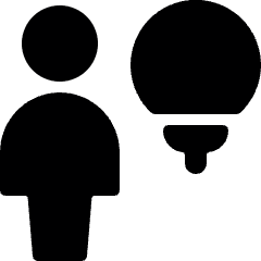 Single Neutral Idea Icon from Ultimate Bold Set