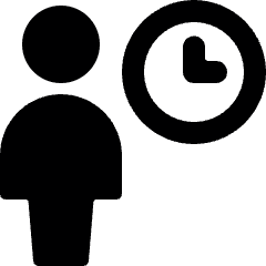 Single Neutral Time Icon from Ultimate Bold Set