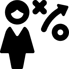 Single Woman Process Icon from Ultimate Bold Set