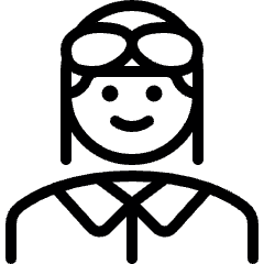 History Man Aviator Icon from Ultimate Light Set