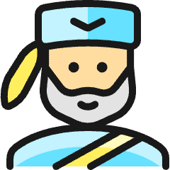 History Man Philosopher Icon from Ultimate Colors Set