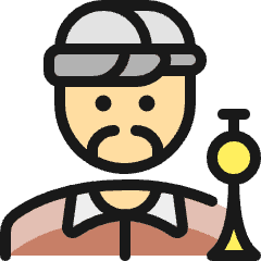 History Man Snake Charmer Icon from Ultimate Colors Set