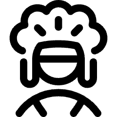 Avatar Red Indian Man Icon from Ultimate Regular Set