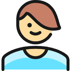 People Man 7 Icon from Ultimate Colors Set