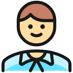 People Man 9 Icon from Ultimate Colors Set
