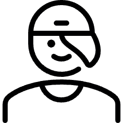 People Man Cap 1 Icon from Ultimate Light Set