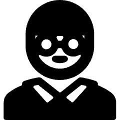 People Man Glasses 1 Icon from Ultimate Bold Set