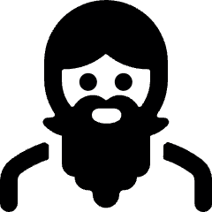 Peopleman Moustache 2 Icon from Ultimate Bold Set