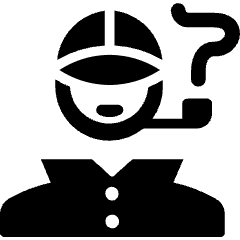 Avatar Detective Man Icon from Ultimate Bold Set