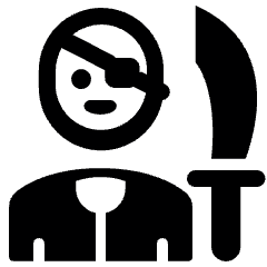 Avatar Pirate 3 Icon from Ultimate Bold Set