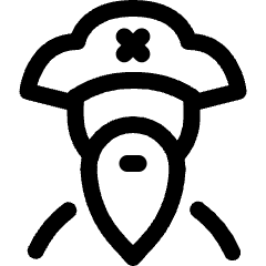 Avatar Pirate 4 Icon from Ultimate Regular Set