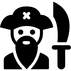 Avatar Pirate 6 Icon from Ultimate Bold Set