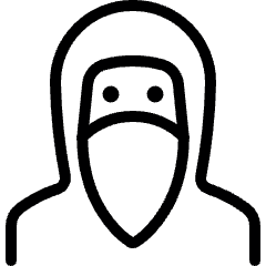 Crime Man Riot 1 Icon from Ultimate Light Set