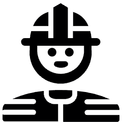 Avatar Fire Fighter Man Icon from Ultimate Bold Set