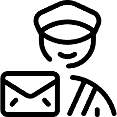 Avatar Postman Icon from Ultimate Light Set