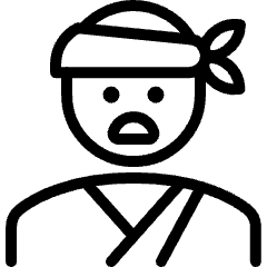 Professions Man Chef 1 Icon from Ultimate Light Set