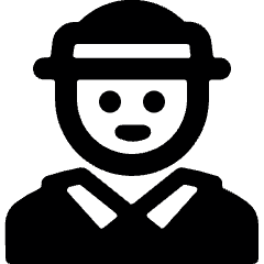 Professions Man Clerk Icon from Ultimate Bold Set