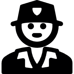 Professions Man Post Icon from Ultimate Bold Set