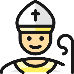 Religion Man Christian 1 Icon from Ultimate Colors Set