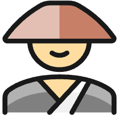 Religion Man Japan Icon from Ultimate Colors Set