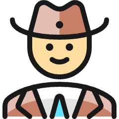 Vintage Man 2 Icon from Ultimate Colors Set