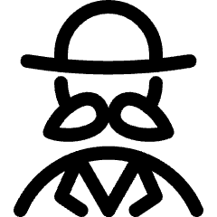 Vintage Man Moustache 1 Icon from Ultimate Regular Set