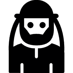 Avatar Muslim Man 1 Icon from Ultimate Bold Set