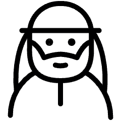 Avatar Muslim Man 1 Icon from Ultimate Light Set