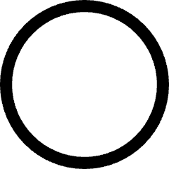 Circle Icon from Core Line Set