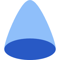 Cone Icon from Flex Flat Set