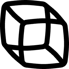 Cube Shape 2 Icon from Flex Line Set