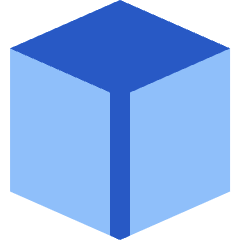 Cube Shape Icon from Sharp Flat Set