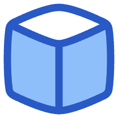 Cube Shape Icon from Plump Duo Set