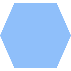 Hexagon Shape Icon from Sharp Flat Set