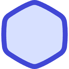 Hexagon Shape Icon from Flex Duo Set