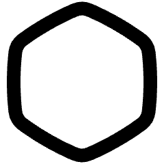 Hexagon Shape Icon from Plump Remix Set