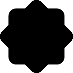 Octagram Shape Icon from Core Solid Set