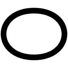 Oval Shape Icon from Plump Remix Set