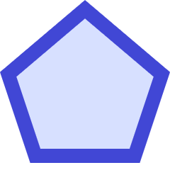 Pentagon Icon from Sharp Duo Set