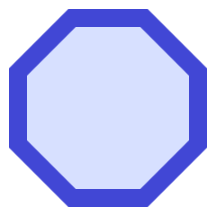 Polygon Icon from Sharp Duo Set