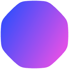 Polygon Icon from Plump Gradient Set