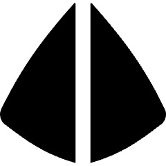 Pyramid Icon from Flex Solid Set