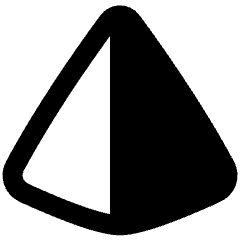 Pyramid Shape Icon from Plump Remix Set