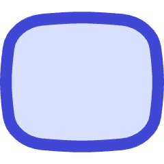 Rectangle Shape Icon from Flex Duo Set